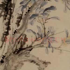 1752年 李方膺《花卉屏》国画花鸟写意作品图片鉴赏