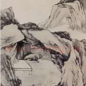 清代 赵之谦《补曹葛民像》国画综合作品图片鉴赏