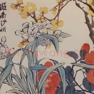 清代 赵之谦《花卉册》国画花鸟作品图片鉴赏