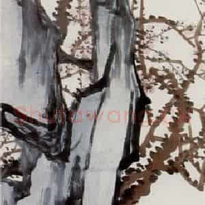 清代 赵之谦《花卉四条屏》国画花鸟作品图片鉴赏
