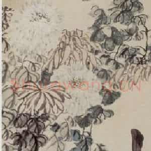 清代 赵之谦《花卉四条屏》国画花鸟作品图片鉴赏