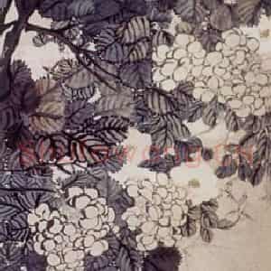 清代 赵之谦《花卉四条屏》国画花鸟作品图片鉴赏