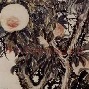 清代 赵之谦《四时果实图》国画花鸟作品图片鉴赏