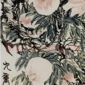 清代 赵之谦《花卉屏》国画花鸟作品图片鉴赏