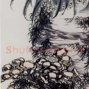 清代 赵之谦《花卉屏》国画花鸟作品图片鉴赏