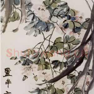 清代 赵之谦《花卉屏》国画花鸟作品图片鉴赏