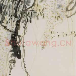 清代 赵之谦《花卉屏》国画花鸟作品图片鉴赏