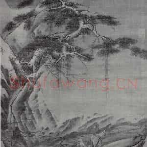 南宋 马远《板桥踏雪图》国画综合作品图片鉴赏
