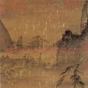 南宋 马远《华灯侍宴图一》国画山水作品图片鉴赏