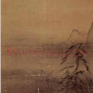 南宋 马远《华灯侍宴图二》国画山水作品图片鉴赏