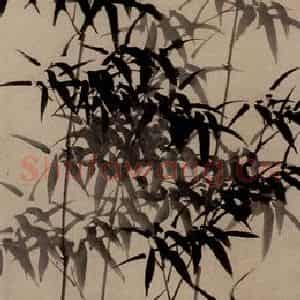 清代 郑燮《墨竹》国画花鸟写意作品图片鉴赏