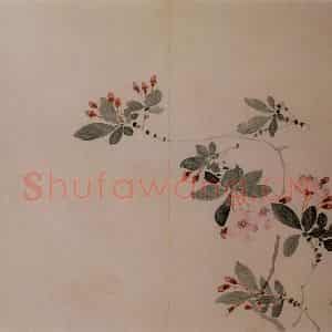 清代 汪士慎《花卉册》国画花鸟写意作品图片鉴赏