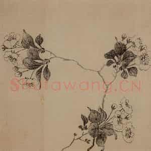 清代 汪士慎《花卉册》国画花鸟写意作品图片鉴赏