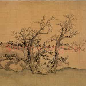 1734年 汪士慎《山水册》国画山水写意作品图片鉴赏