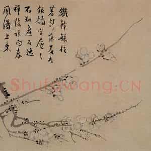 1749年 汪士慎《花卉册》国画花鸟写意作品图片鉴赏