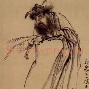 清代 黄慎《钟馗图》国画人物写意作品图片鉴赏