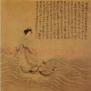 清代 黄慎《人侧册》国画人物写意作品图片鉴赏