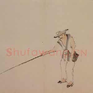 清代 黄慎《杂画册》国画人物写意作品图片鉴赏