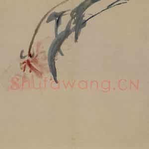 清代 黄慎《杂画册》国画花鸟写意作品图片鉴赏