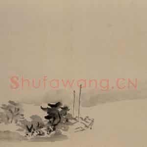 清代 黄慎《杂画册》国画花鸟写意作品图片鉴赏