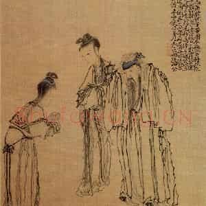 清代 黄慎《山水人物册》国画人物写意作品图片鉴赏