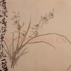 清代 李鳝《花卉册8开》国画花鸟作品图片鉴赏