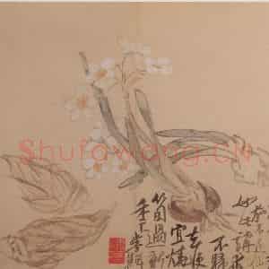 清代 李鳝《花卉册8开》国画花鸟作品图片鉴赏