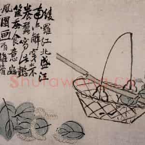 清代 李鳝《花鸟册》国画花鸟作品图片鉴赏