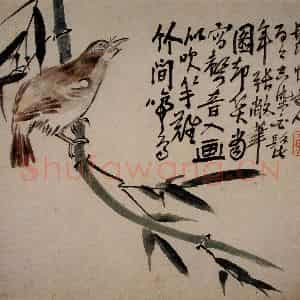 清代 李鳝《杂画册》国画花鸟作品图片鉴赏
