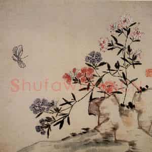 清代 李鳝《杂画册》国画花鸟作品图片鉴赏