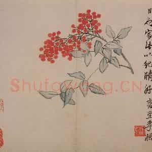 清代 李鳝《杂画8开》国画花鸟作品图片鉴赏