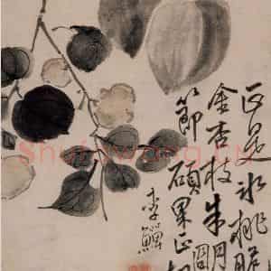 清代 李鳝《花卉4开》国画花鸟作品图片鉴赏