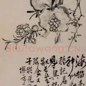 清代 李鳝《花卉册》国画花鸟作品图片鉴赏
