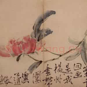 清代 李鳝《花卉册》国画花鸟作品图片鉴赏
