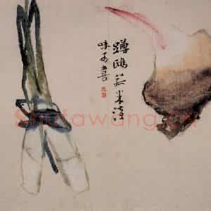 清代 李鳝《花卉10开》国画花鸟作品图片鉴赏