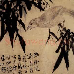 清代 李鳝《花鸟册4开》国画花鸟作品图片鉴赏