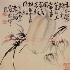 清代 李鳝《花果册12开》国画花鸟作品图片鉴赏