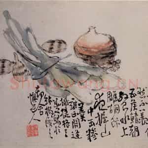 清代 李鳝《杂画册》国画花鸟作品图片鉴赏