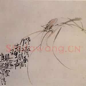 清代 李鳝《杂画册》国画花鸟作品图片鉴赏