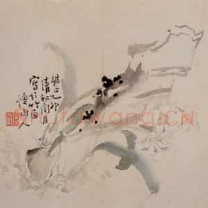 清代 李鳝《花卉册》国画花鸟作品图片鉴赏