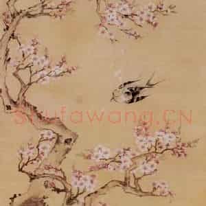 清代 李鳝《花鸟屏》国画花鸟作品图片鉴赏
