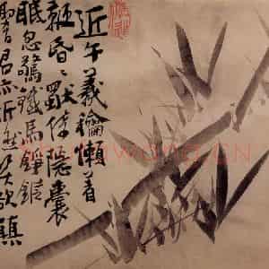 清代 李鳝《花卉册8开》国画花鸟作品图片鉴赏