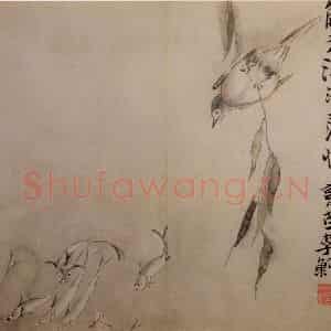 清代 李鳝《花卉册8开》国画花鸟作品图片鉴赏