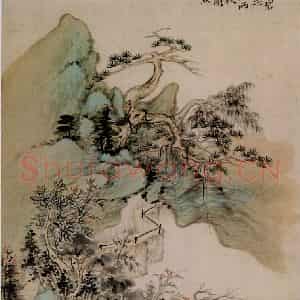 清代 华岩《山水册》国画山水作品图片鉴赏