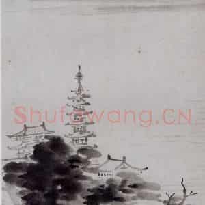 清代 华岩《山水人物花卉册》国画综合作品图片鉴赏