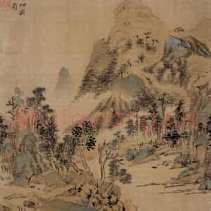 清代 华岩《杂画》国画花鸟作品图片鉴赏