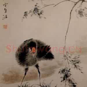 清代 华岩《花鸟图》国画花鸟作品图片鉴赏