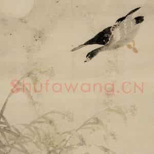 1749年 边寿民《芦雁册》国画花鸟写意作品图片鉴赏