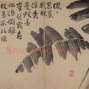 1751年 边寿民《杂画册》国画花鸟写意作品图片鉴赏