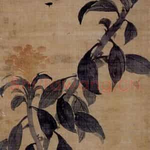 清代 边寿民《花卉翎毛》国画花鸟写意作品图片鉴赏